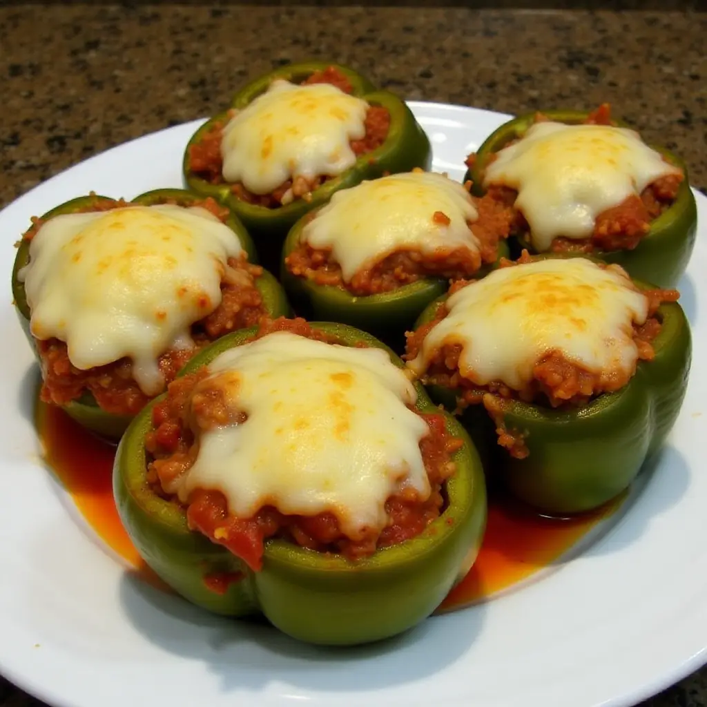 My Favorite Stuffed Green Peppers