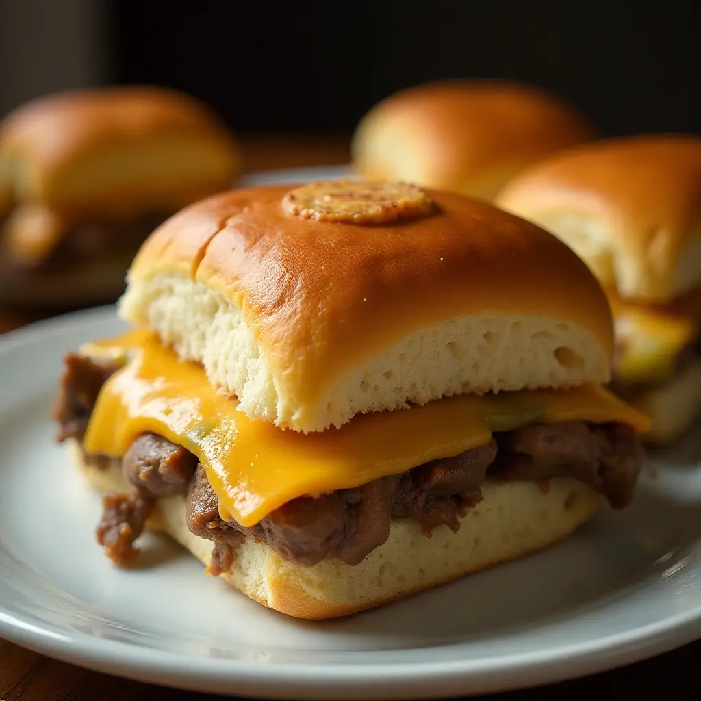 Philly Cheese Steak Sliders
