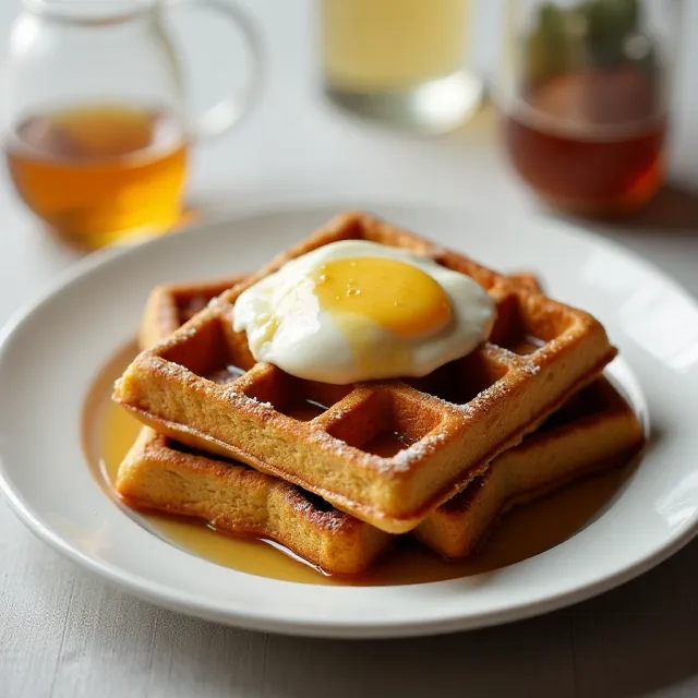 Easy French Toast Waffles