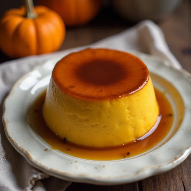 Pumpkin Flan