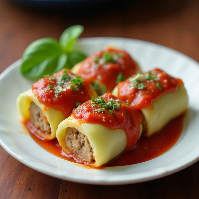 Italian Sausage-Stuffed Cabbage Rolls