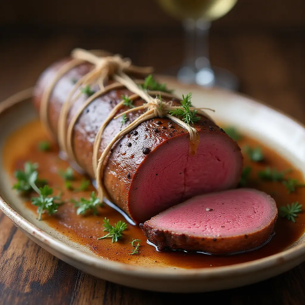 Easy Roasted Beef Tenderloin
