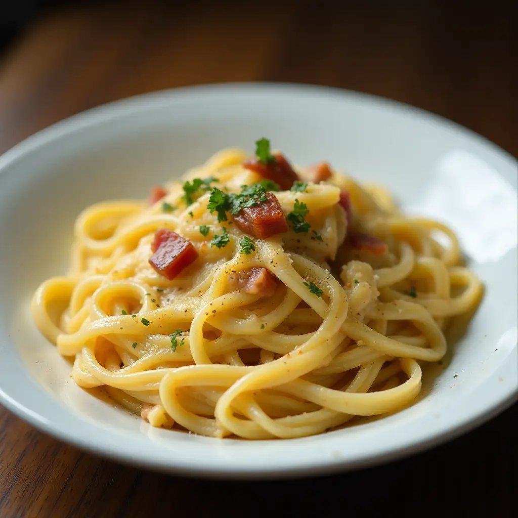 Fettuccine Carbonara