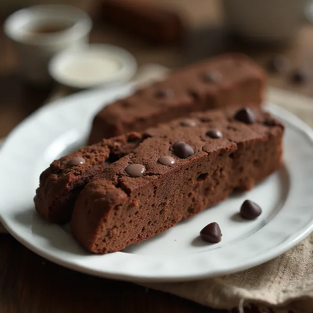 Sinful Chocolate Biscotti
