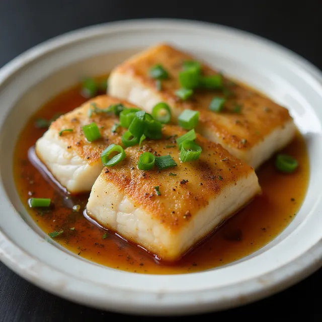 Baked Asian Rockfish