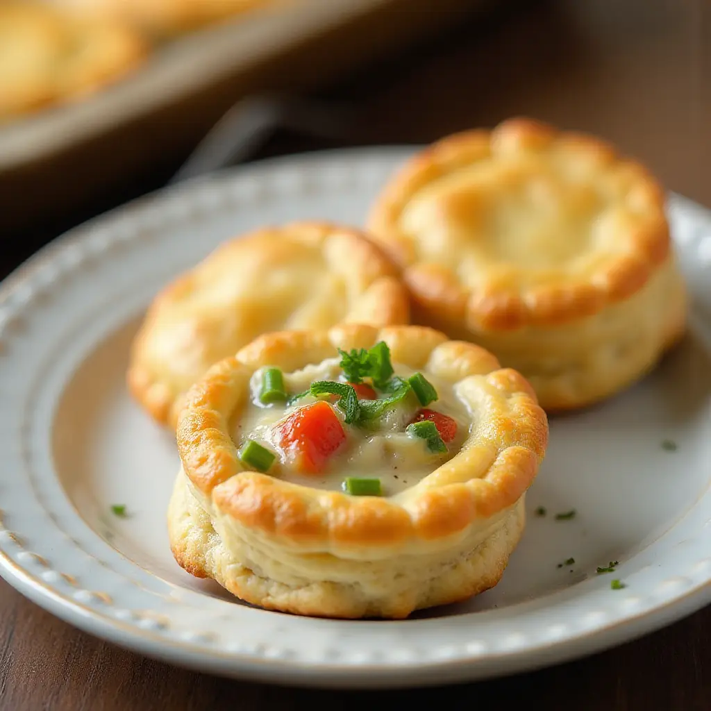 Easy Hand-Held Chicken Pot Pies