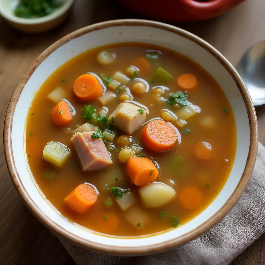 Leslie's Ham Lentil Soup
