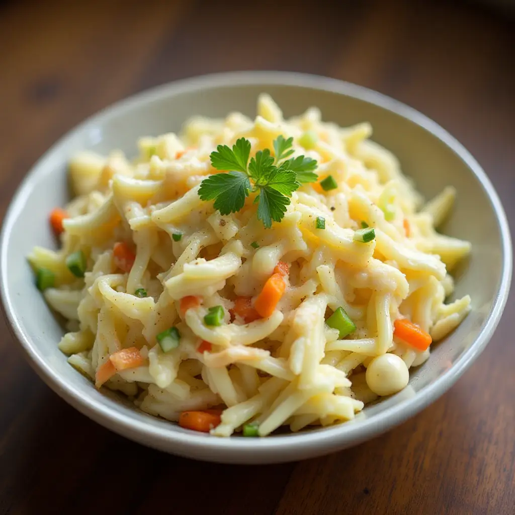 Traditional Creamy Coleslaw