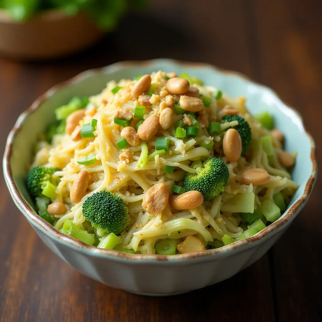Broccoli and Ramen Noodle Salad