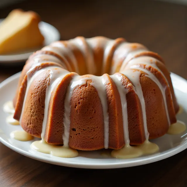 Pecan Sour Cream Pound Cake