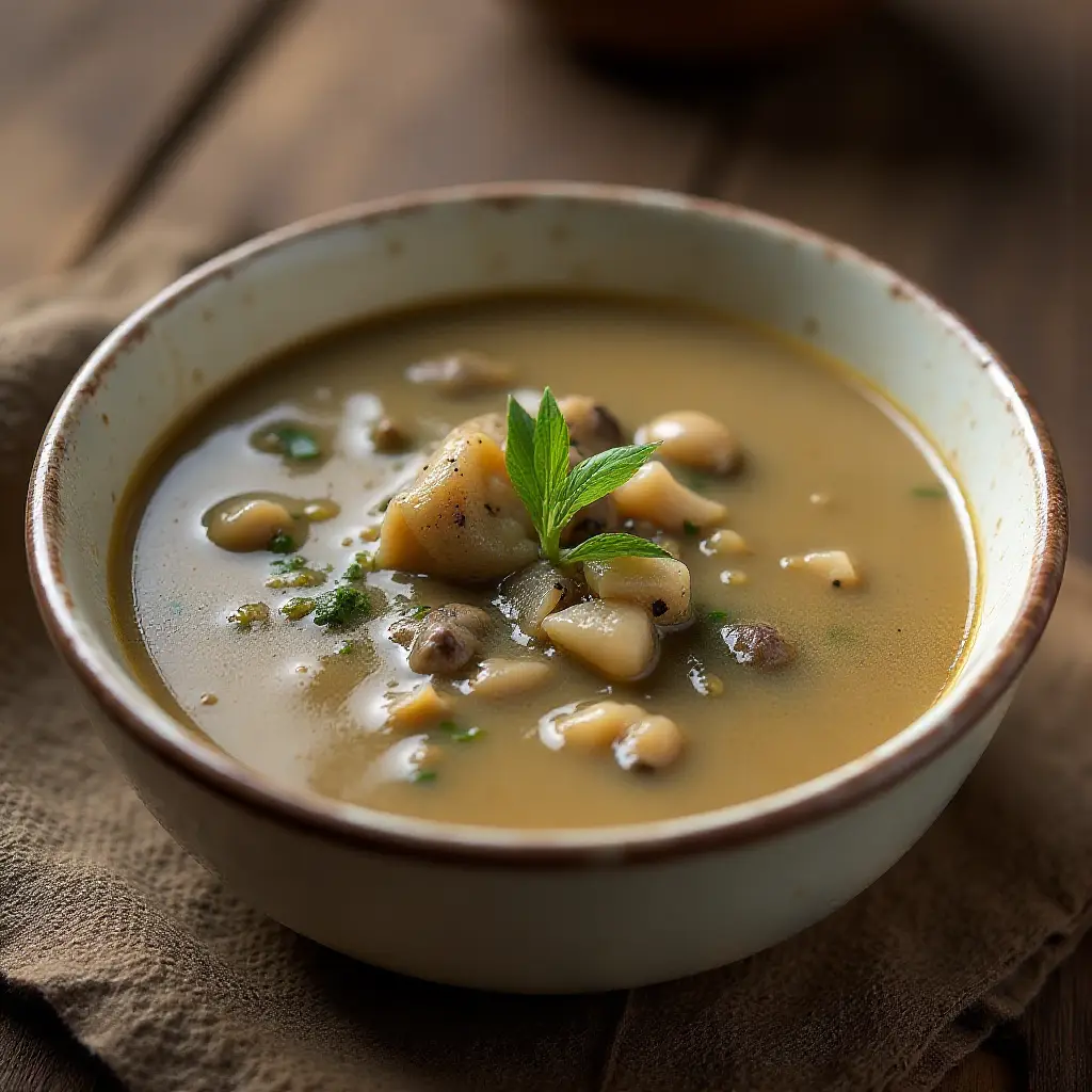 Morel Mushroom Soup