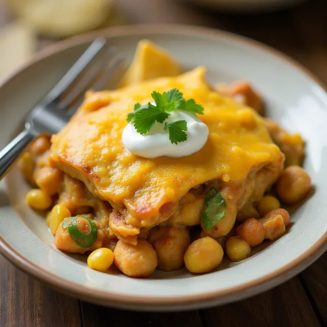 Easy Chicken Chilaquiles