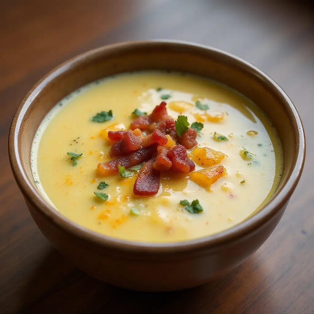 4-Ingredient Potato Soup