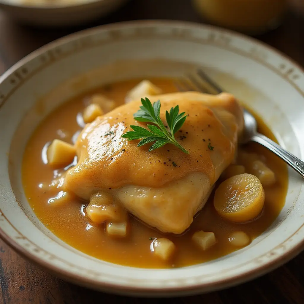 Mama Laina's Chicken Gravy (Reduced-Fat Version)