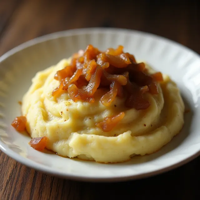 Caramelized Onion Mashed Potatoes