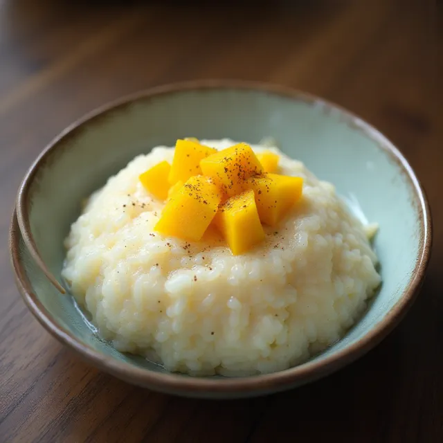 Coconut Milk Rice Pudding