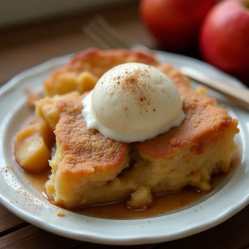 Quick Apple Cobbler