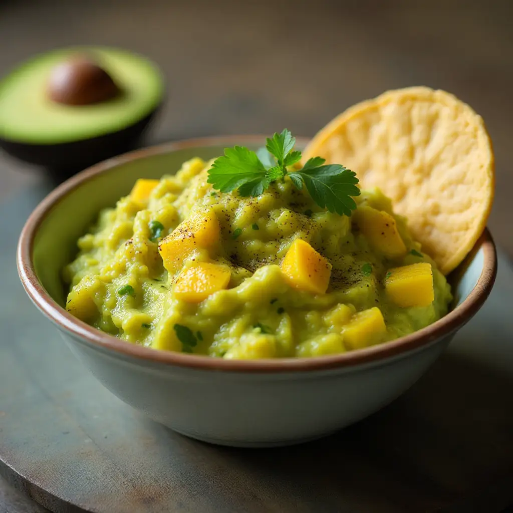 Savory Mango Guacamole