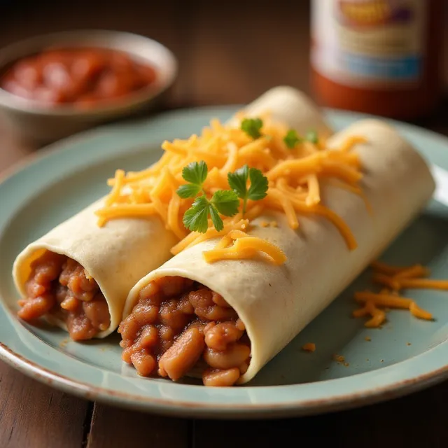 Quick and Easy Pulled Pork Burritos