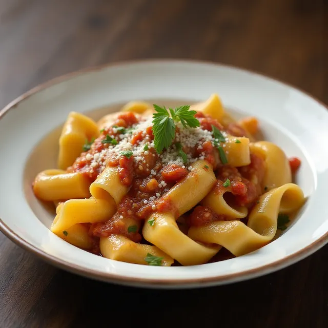 Pappardelle with Jammy Onion Ragu