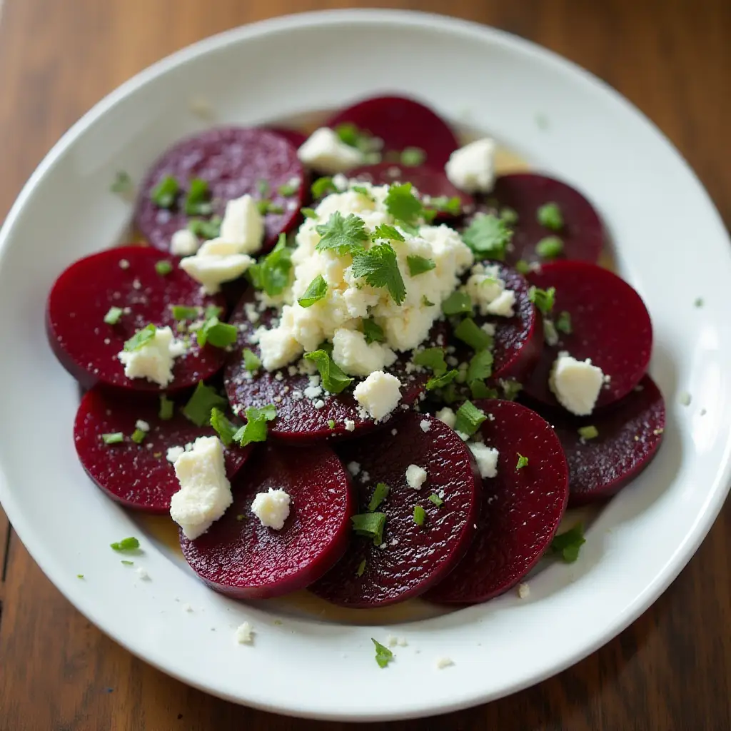 Roasted Beet Salad with Feta