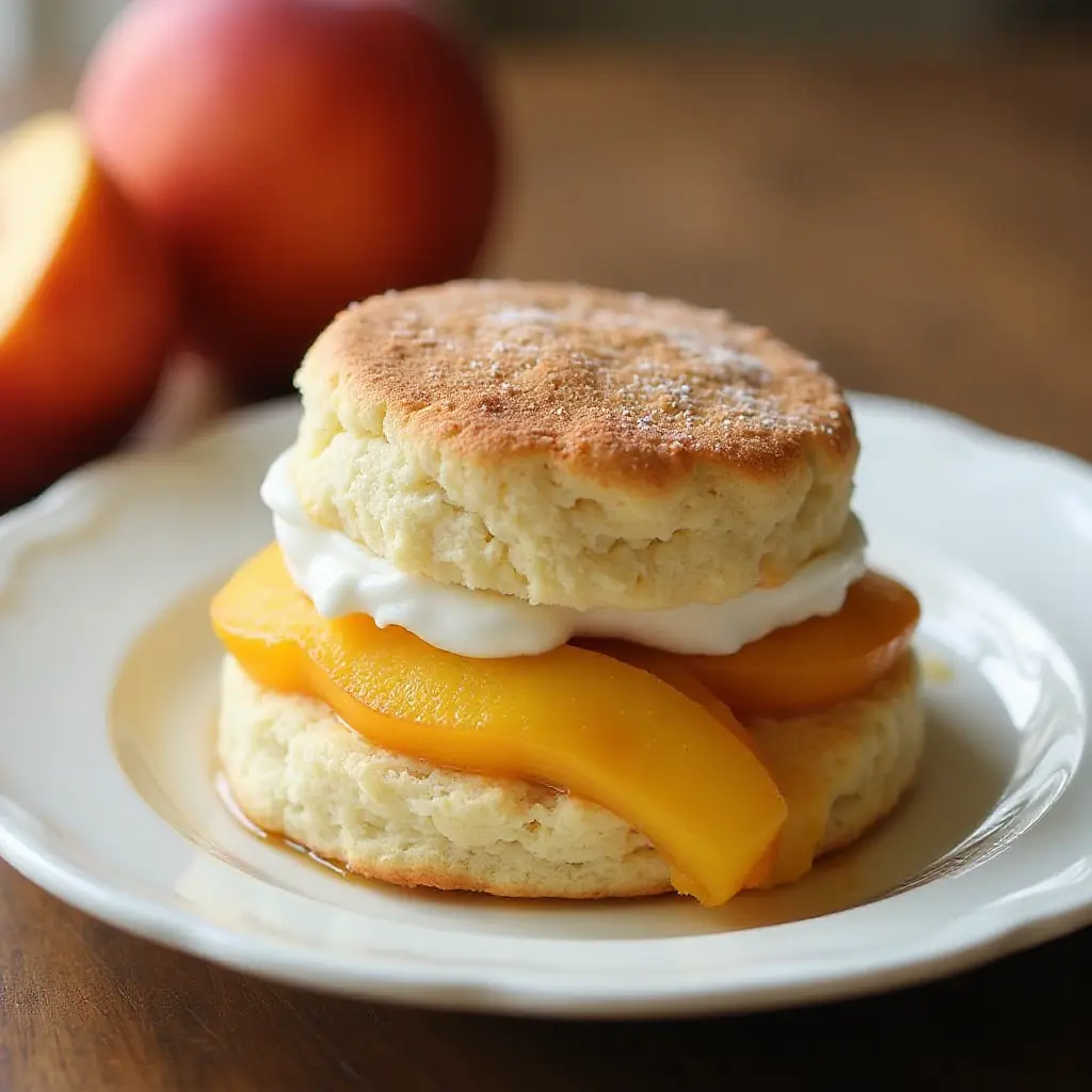 Peaches 'n Cream Shortcake