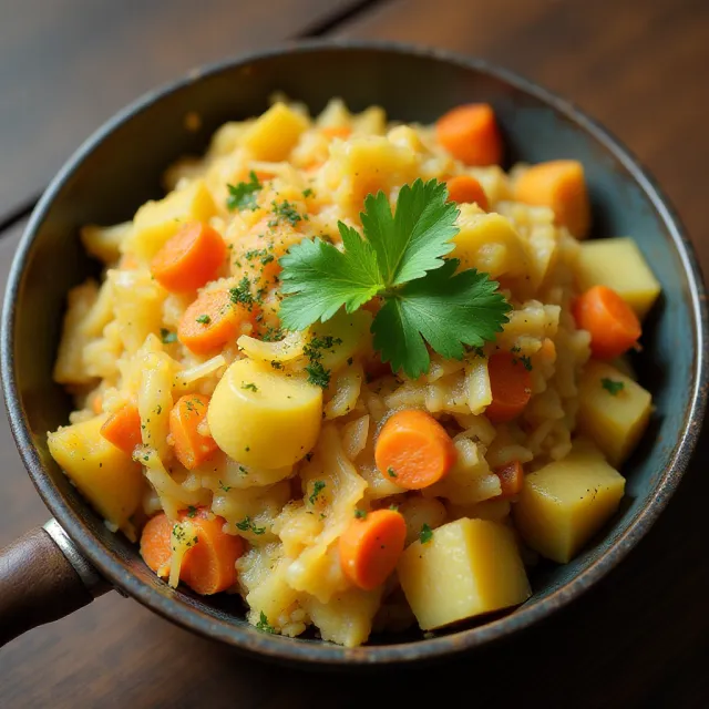 Ethiopian Cabbage Dish