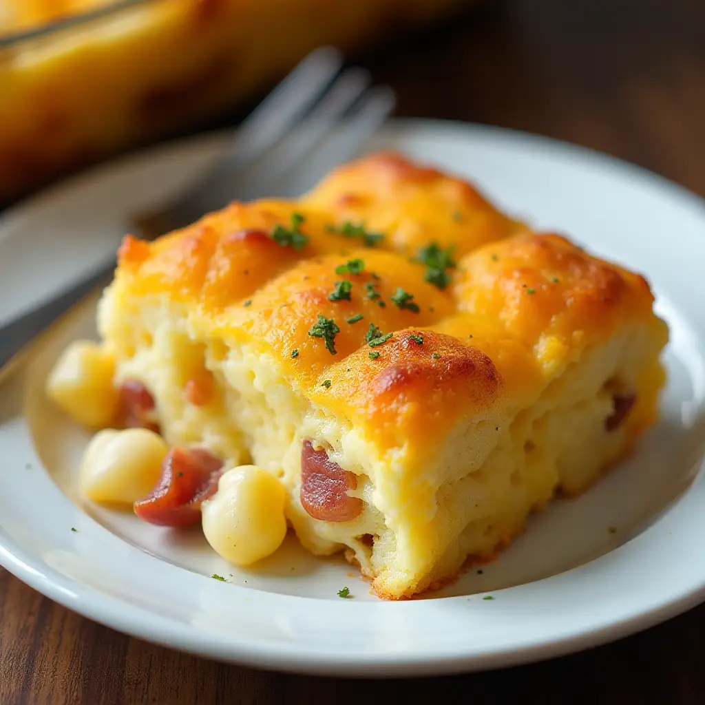 Tater Tot and Bacon Breakfast Casserole