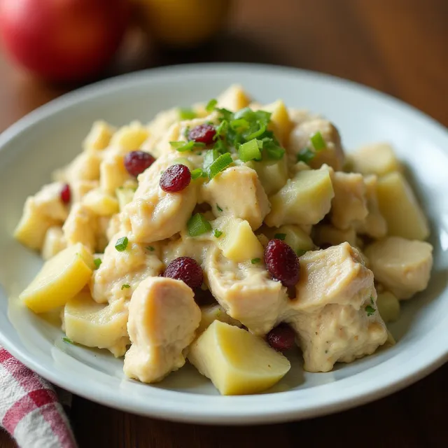 Chicken Salad with Crushed Pineapple