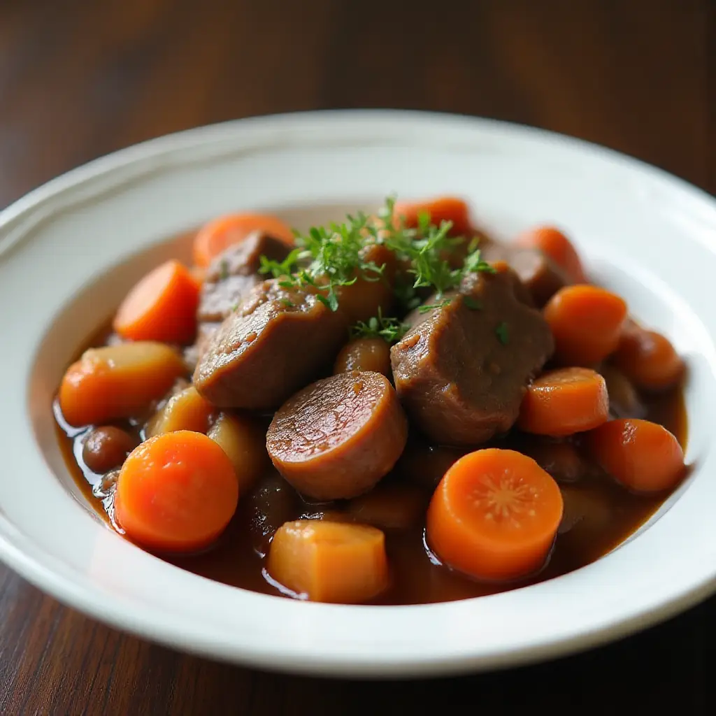Slow Cooker Beef Bourguignon