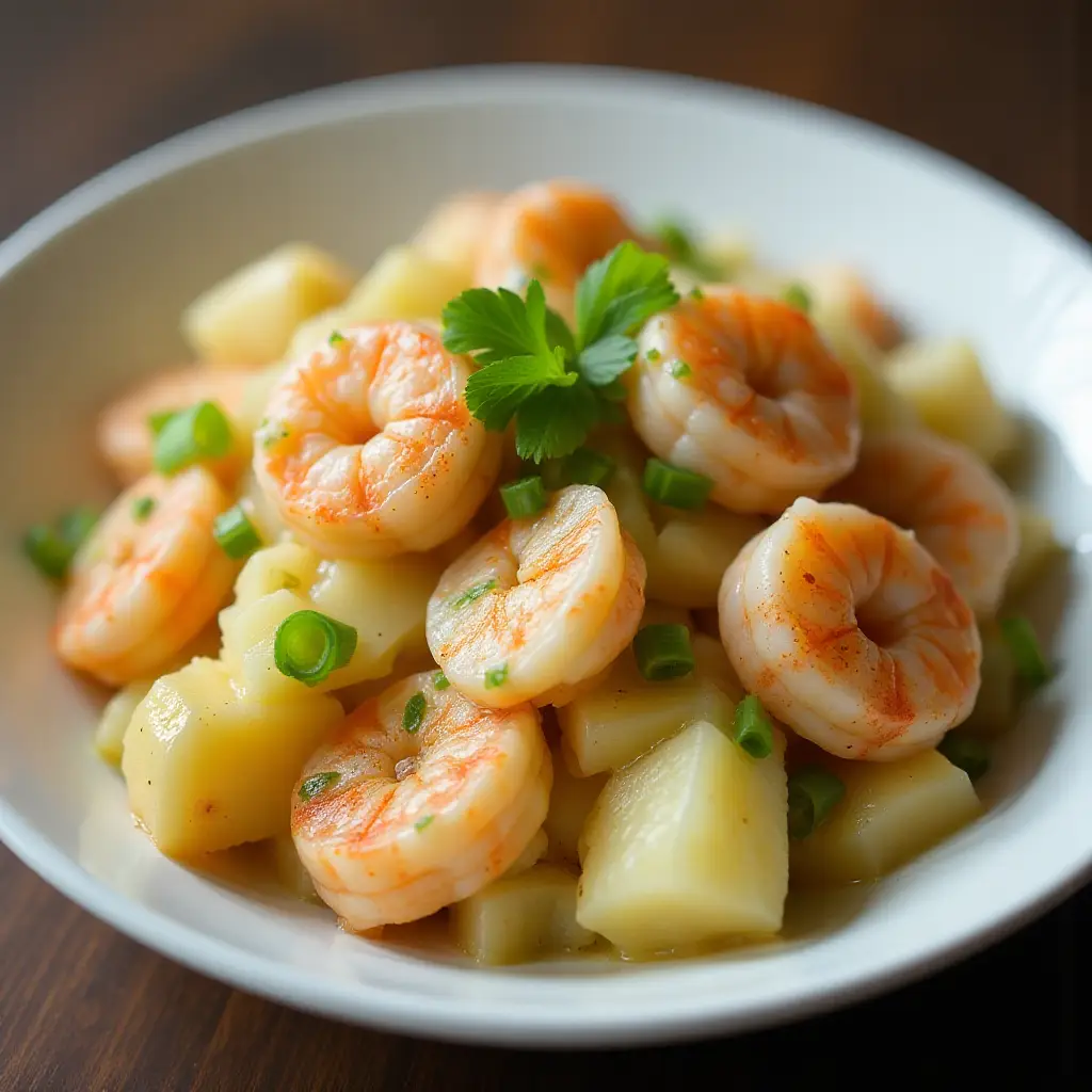Low Country Shrimp and Potato Salad