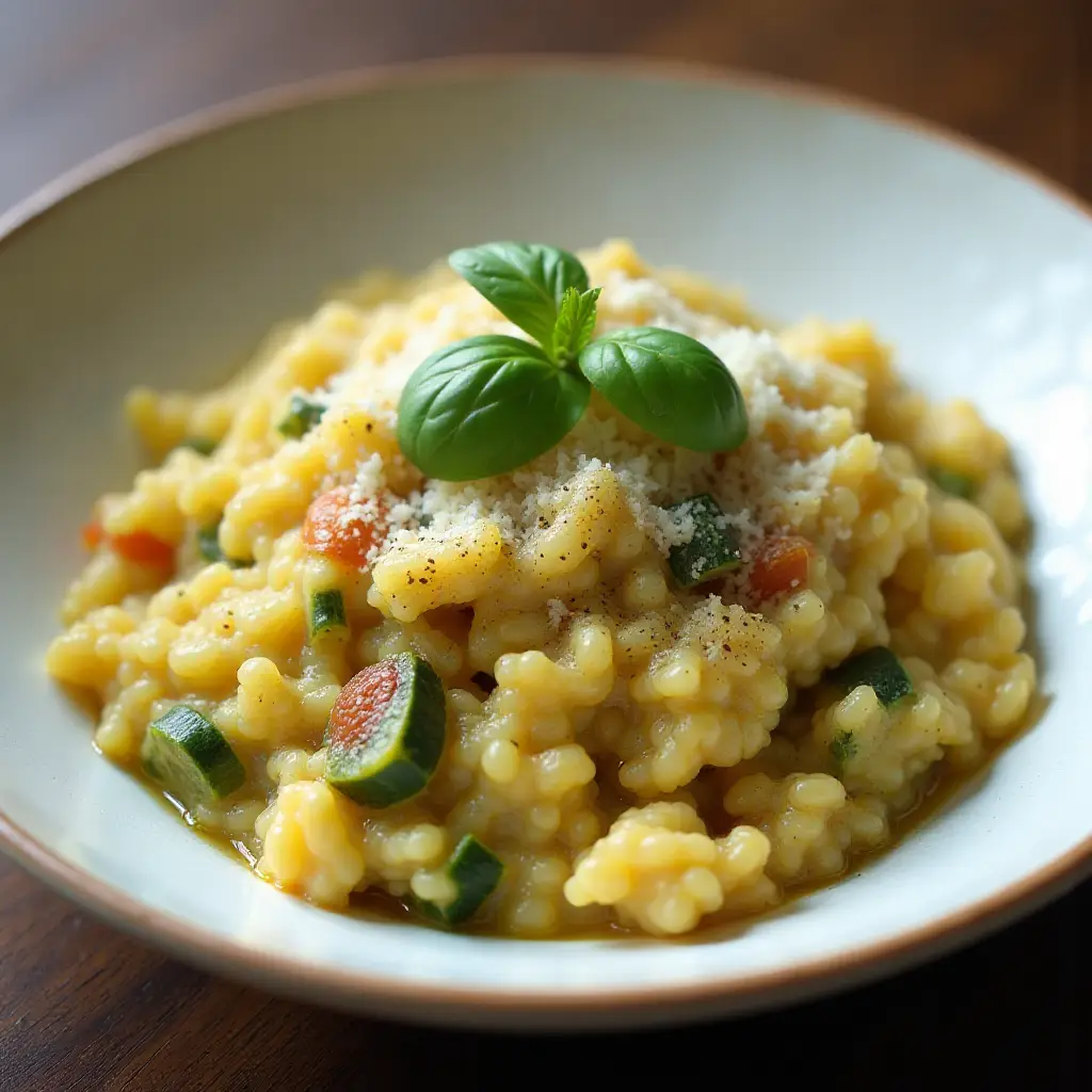 Zucchini Risotto