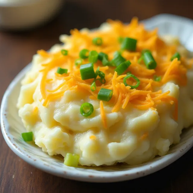 Garlic Mashed Potato Casserole