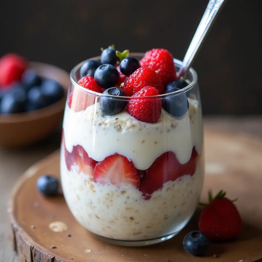 Berry Overnight Oats