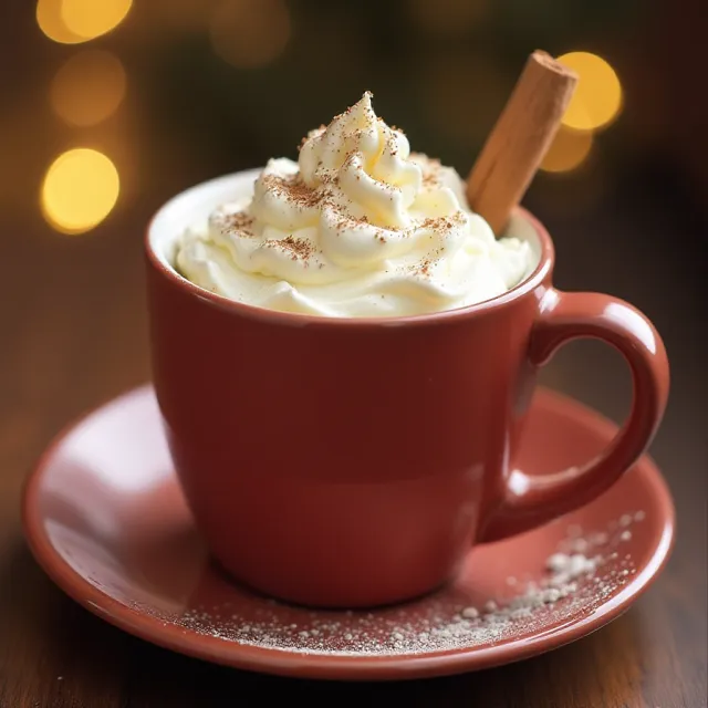 Eggnog Hot Chocolate
