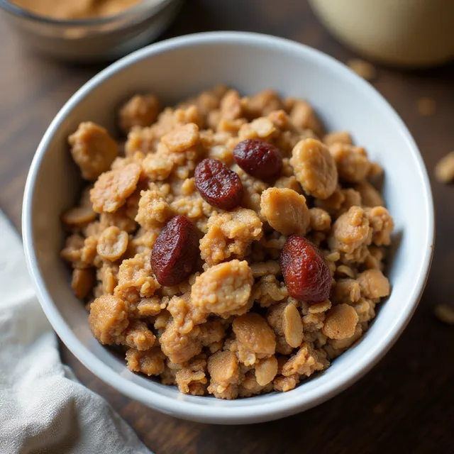 Canadian Vegan Peanut Butter Granola