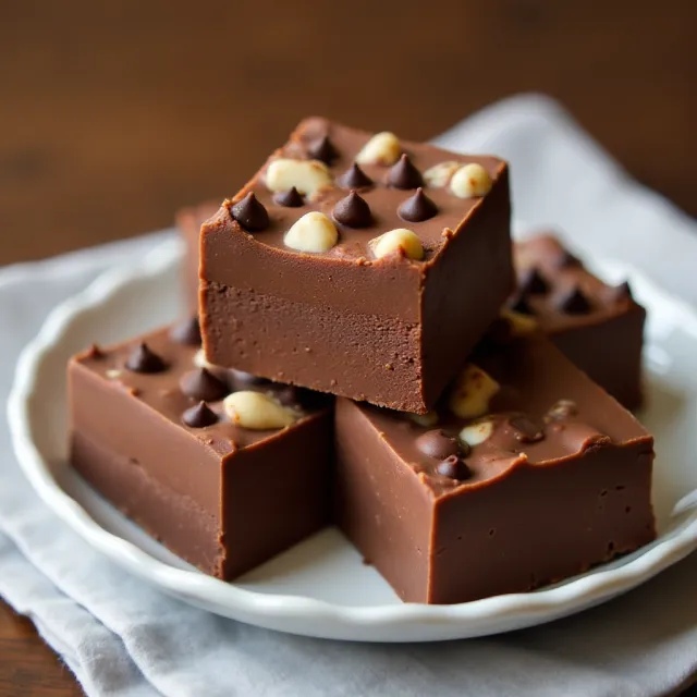 Aunt Teen's Creamy Chocolate Fudge