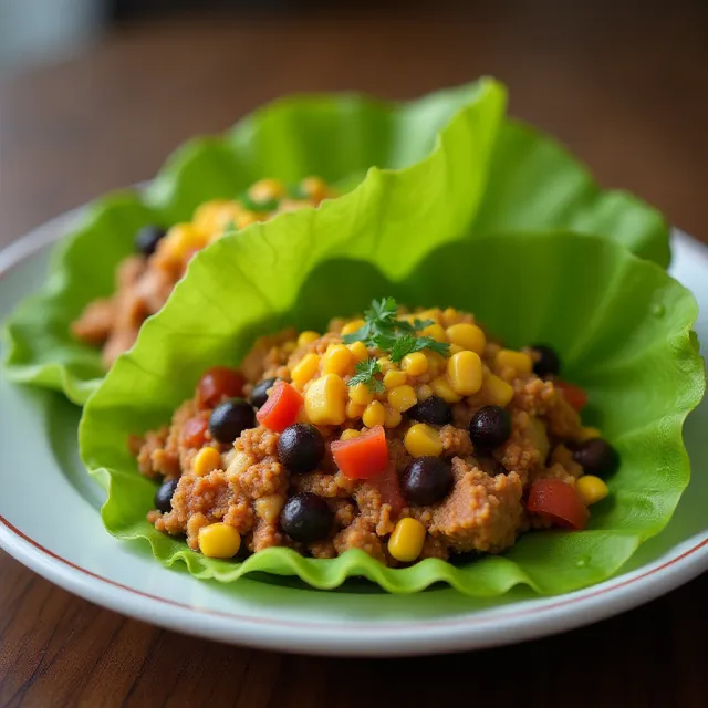 Taco Lettuce Wraps
