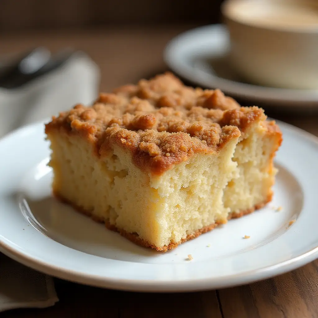 Cinnamon Streusel Coffee Cake