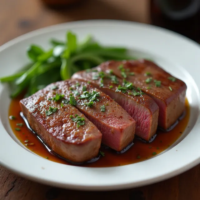 Sous Vide Marinated Flank Steak