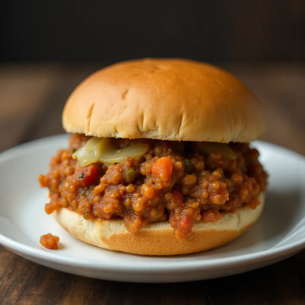 Vegan Lentil Sloppy Joes