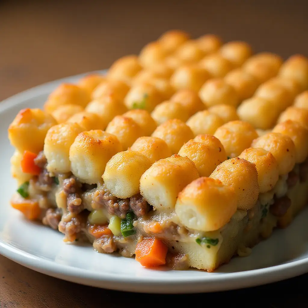 Savory Tater Tot Casserole