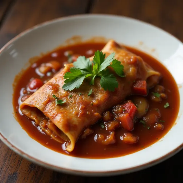 Enchilada Sauce with Chocolate