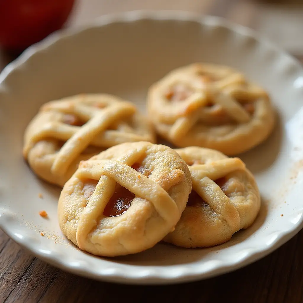 Caramel Apple Pie Cookies