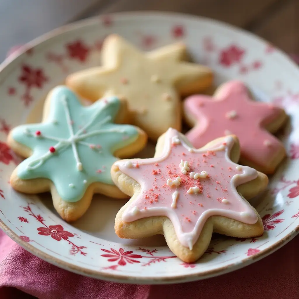 Delilah's Frosted Cut-Out Sugar Cookies