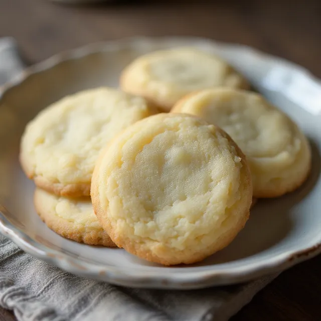 3 Ingredient Sugar Cookies