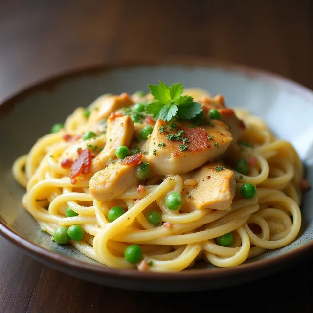Loaded Chicken Carbonara