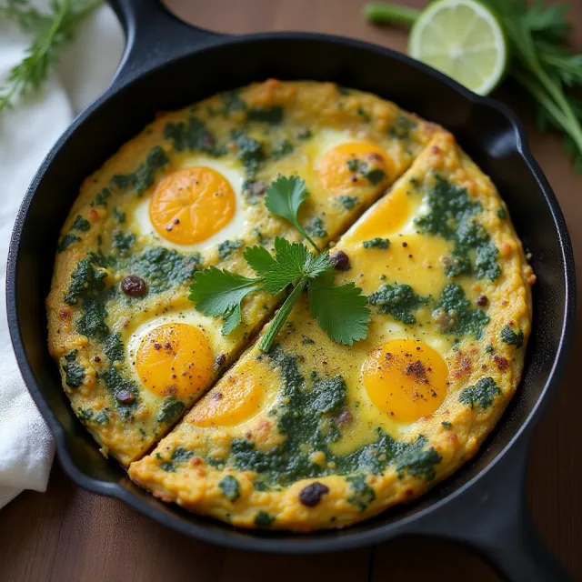 Kookoo Sabzi (Fresh Herb Frittata)