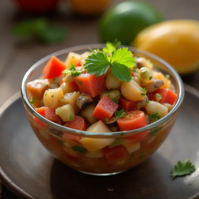 Shiitake Mushroom Ceviche