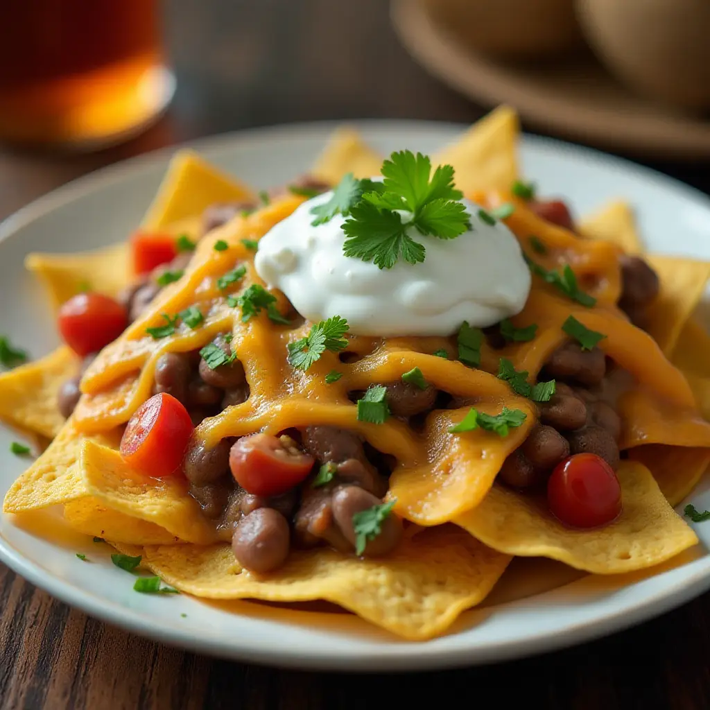 Super Deluxe Steak Nachos